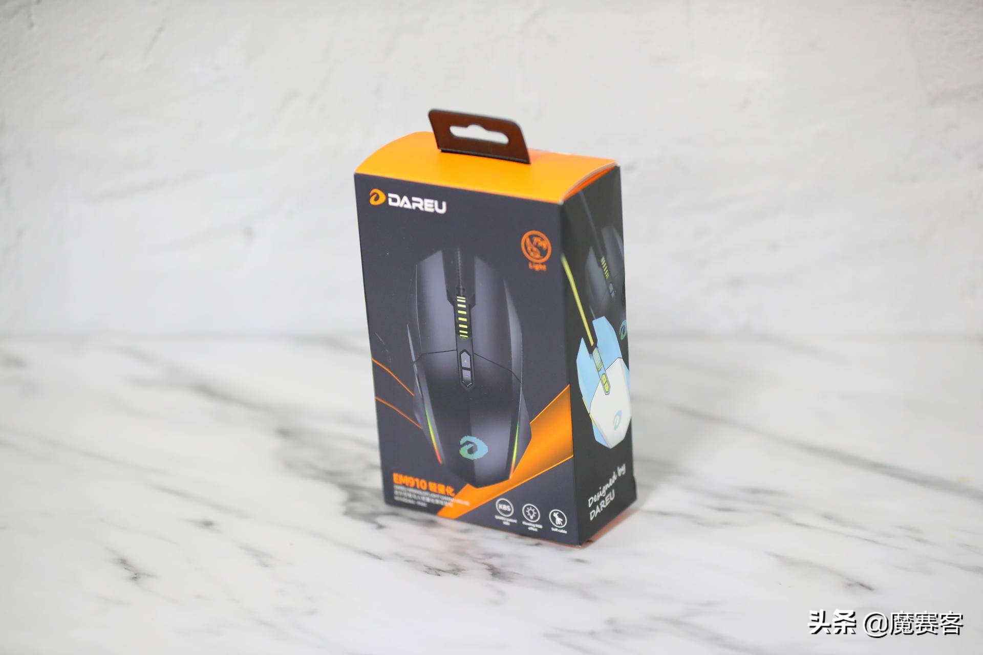 达尔优鼠标em915第一代和第二代,游戏鼠标达尔优em910