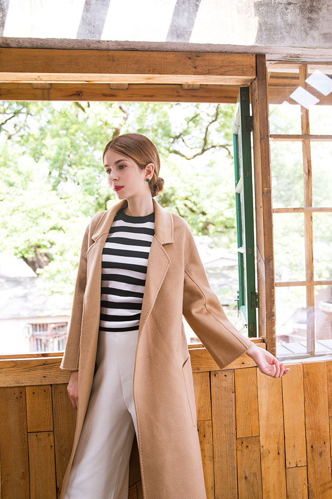 澳洲100%羊绒水波纹大衣,澳洲水波纹羊毛大衣怎么讲解