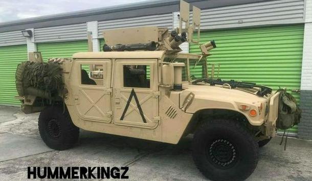 悍马军用车的详细资料,悍马军事武装车