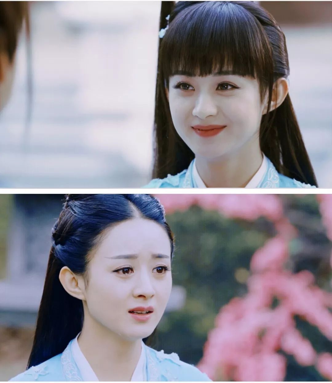 适合大脸盘的刘海的几种类型,大盘子脸最适合的刘海学生党