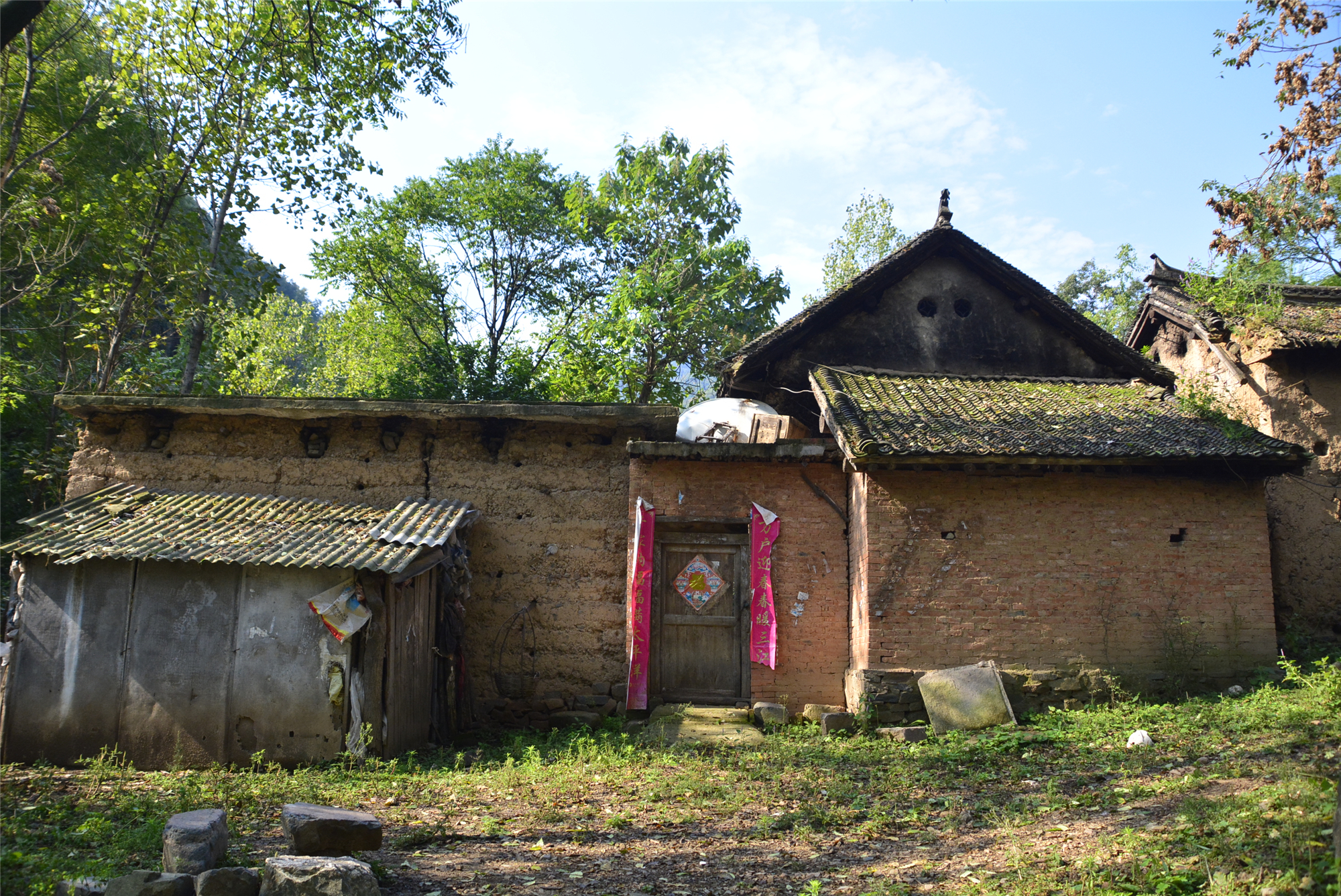 河南穷人的农村瓦房,河南老家穷人