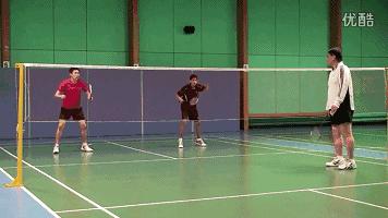 李在福双打跑位,李在福羽毛球双打全集