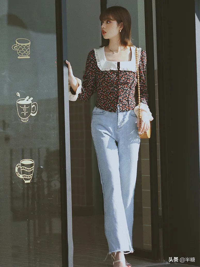 韩剧女主的穿搭连衣裙,韩剧女主穿条纹衬衫