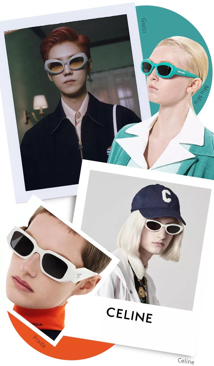 圆脸女生怎么选墨镜,圆脸女生如何选择大牌眼镜