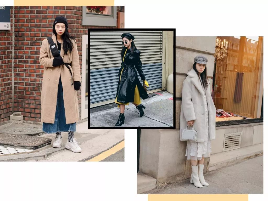 复古格裙韩系穿搭冬,韩版秋冬内搭裙高级感