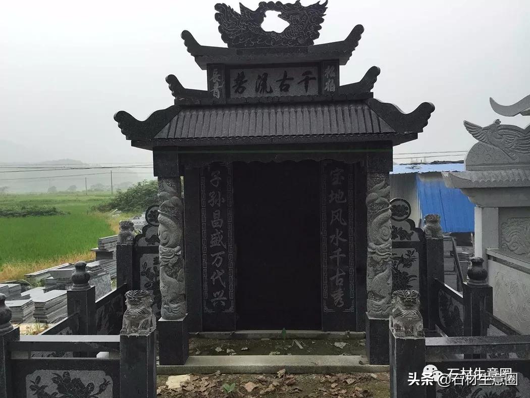 墓碑石材产地及价格,100种墓碑图片