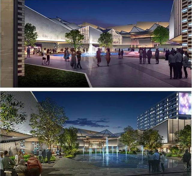 金大地庐州天街位置在哪,金大地新中式风格设计