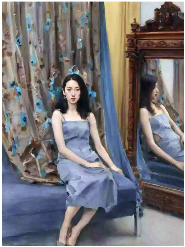 四川美院逼真油画,四川美院写实派画家