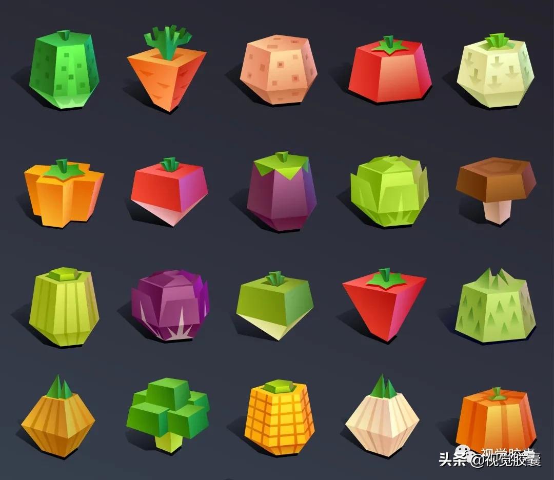 乡村蔬菜大棚的设计,蔬菜精美设计图片