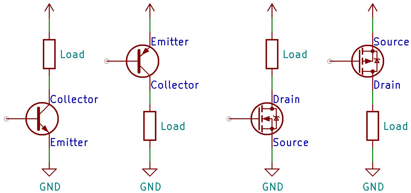 双极型晶体管开关参数,晶体管是如何通过1和0控制开关的