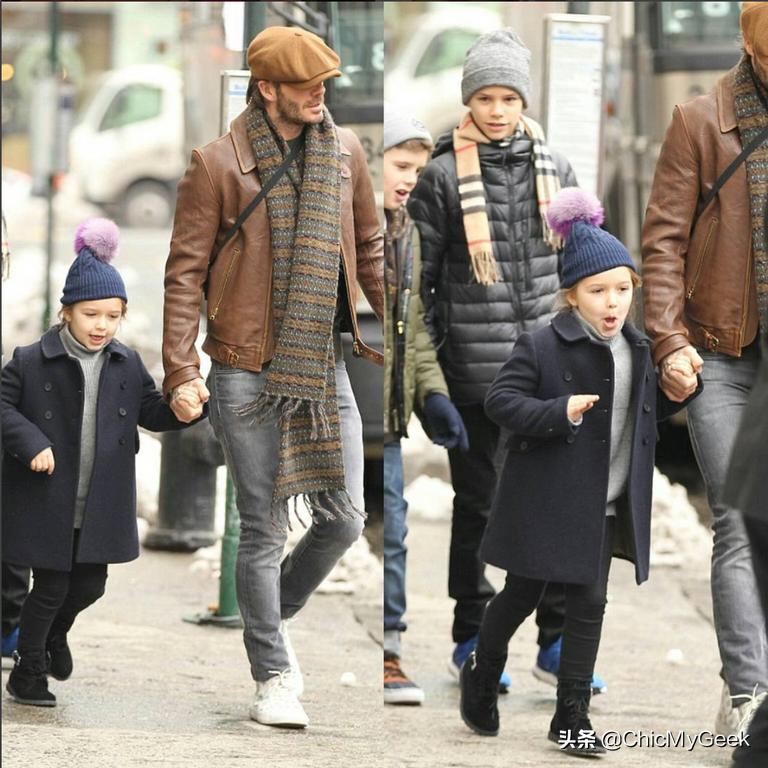 哈珀塞文贝克汉姆妈妈的时尚单品 (贝克汉姆大女儿穿衣风格)