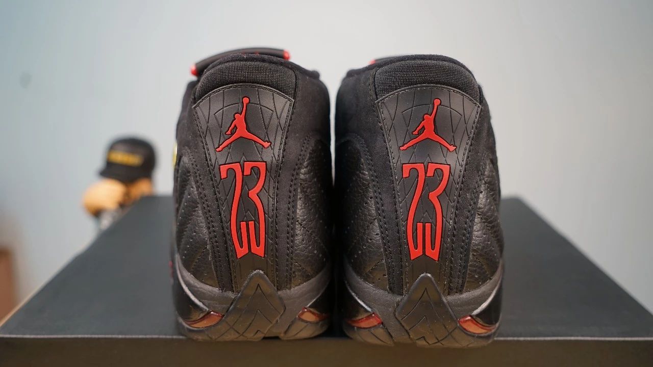 aj14新鞋子,wen开箱