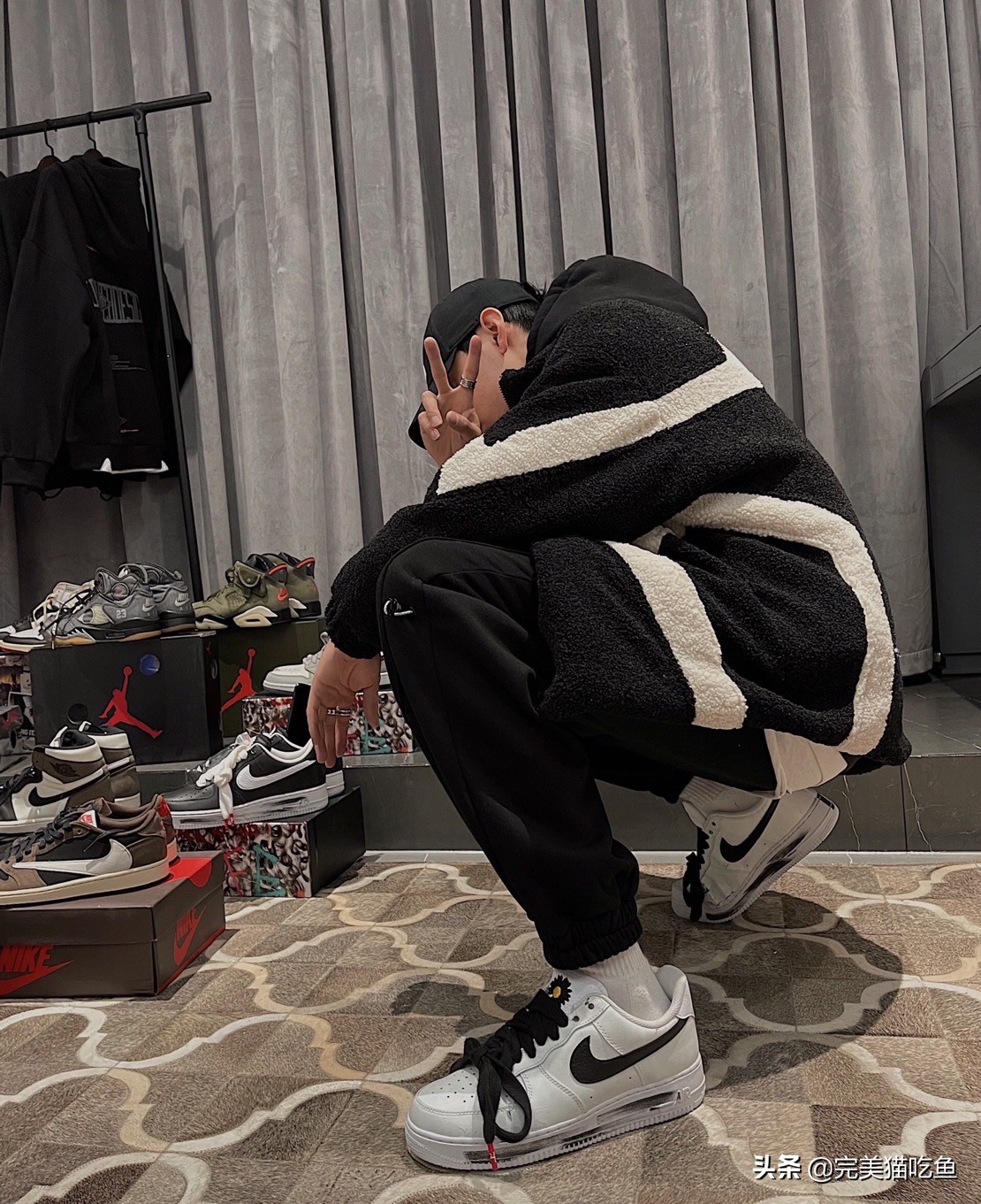 权志龙小雏菊空军一号2.0,权志龙空军小雏菊有没有气垫