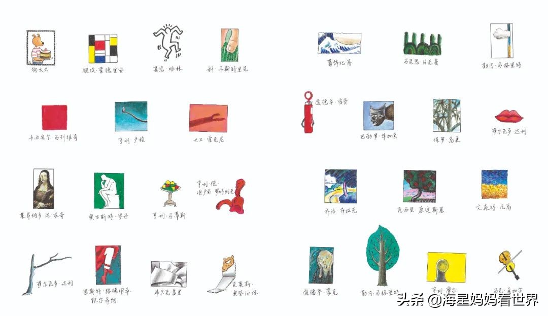 给孩子看的世界名画,儿童看世界绘画