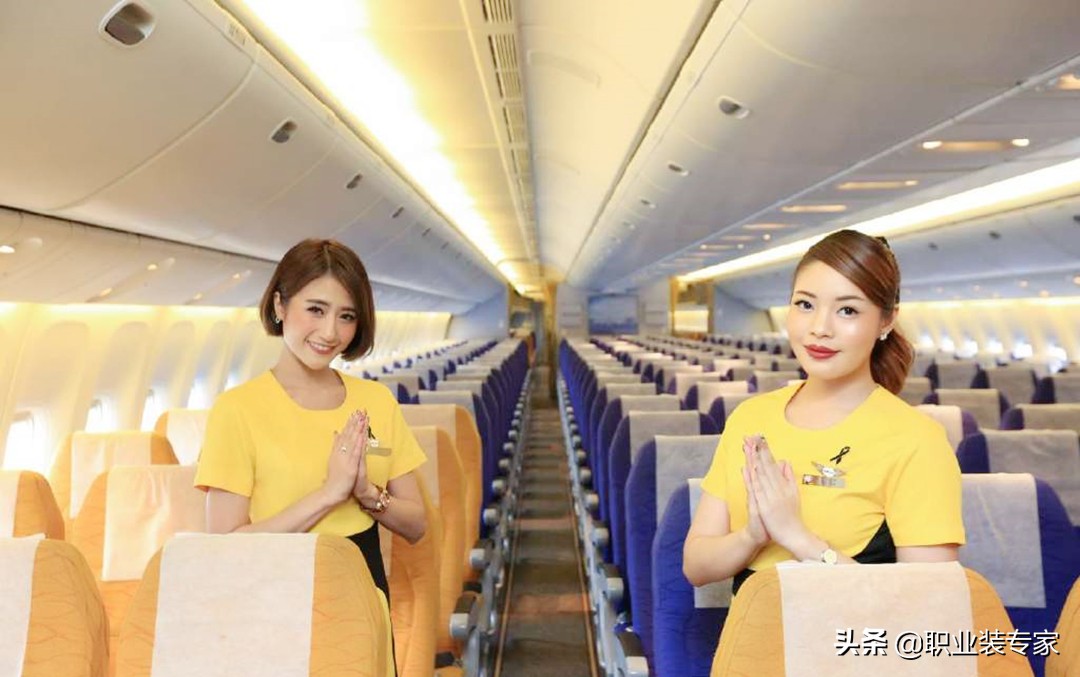 「世界航空服赏析」泰国酷鸟航空空姐制服清爽夏天感
