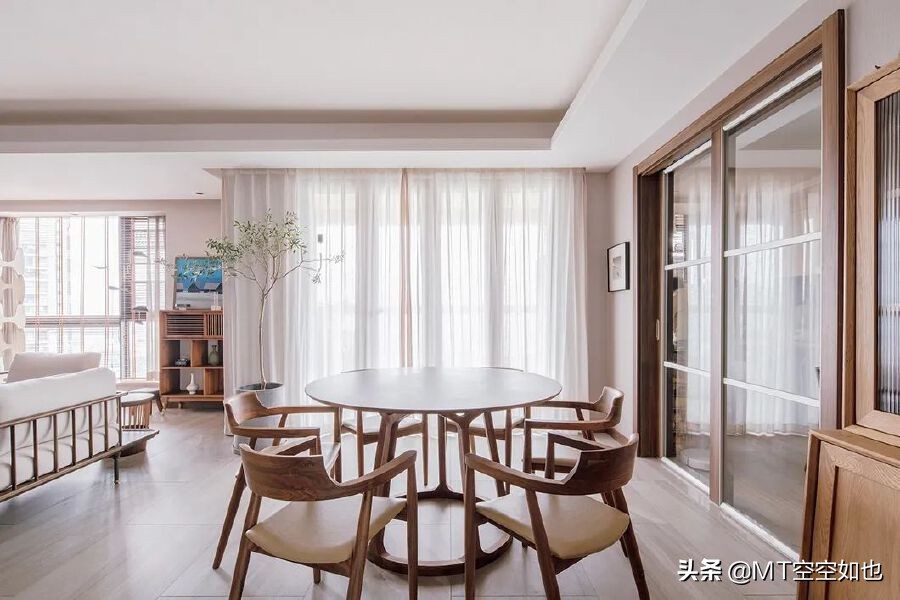 原木风空间营造的温馨气质,原木清爽灵动空间