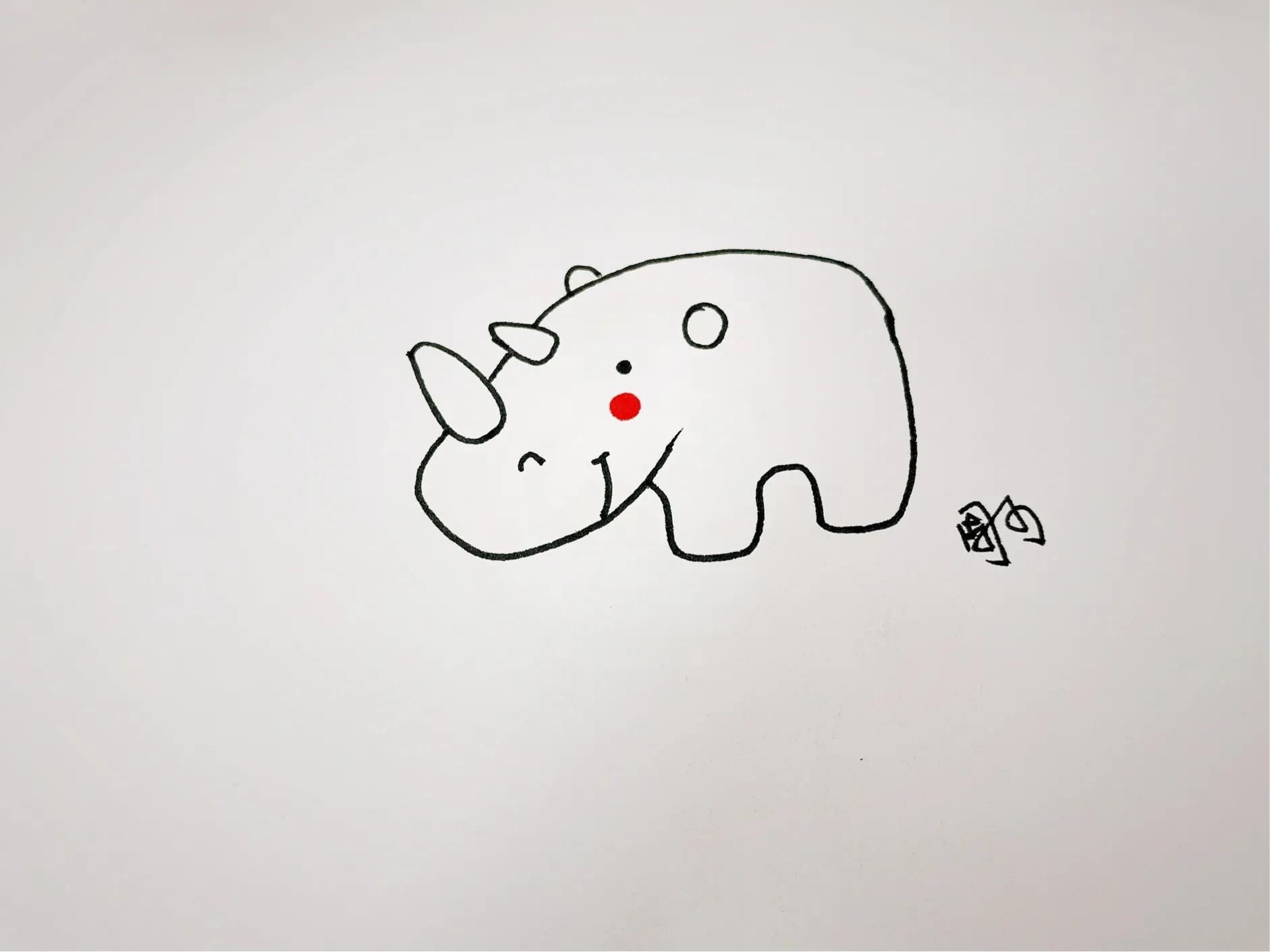 用1234567画一只小动物,儿童画画教程3-6岁画小动物老虎