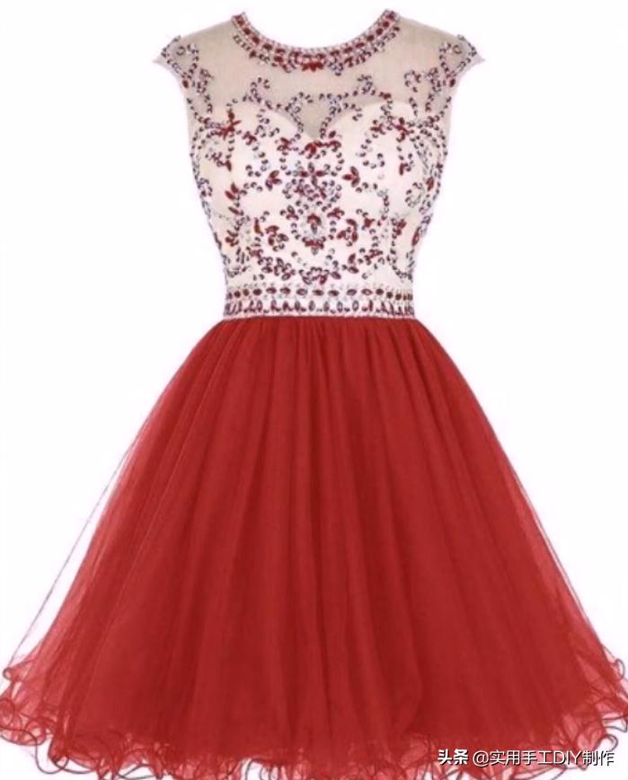 布艺拼接格子裙子,蕾丝拼贴连衣裙