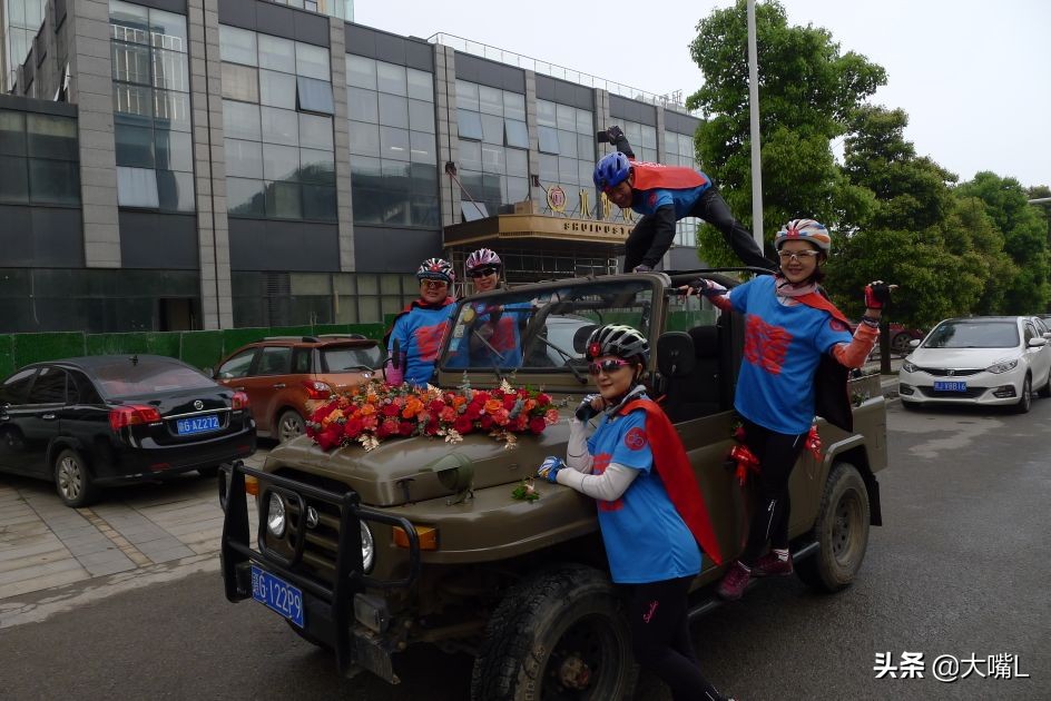 别样的创意婚礼：自行车婚礼，昨天九江这对新人火爆浔城！