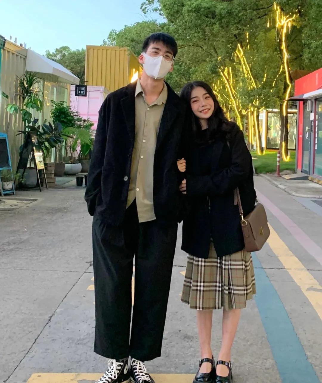 高级感情侣穿搭夏天,情侣秋季穿搭