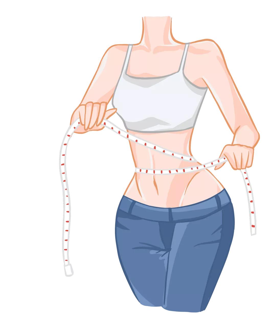 臀围100女生算肥胖吗,腰围怎么测肥胖