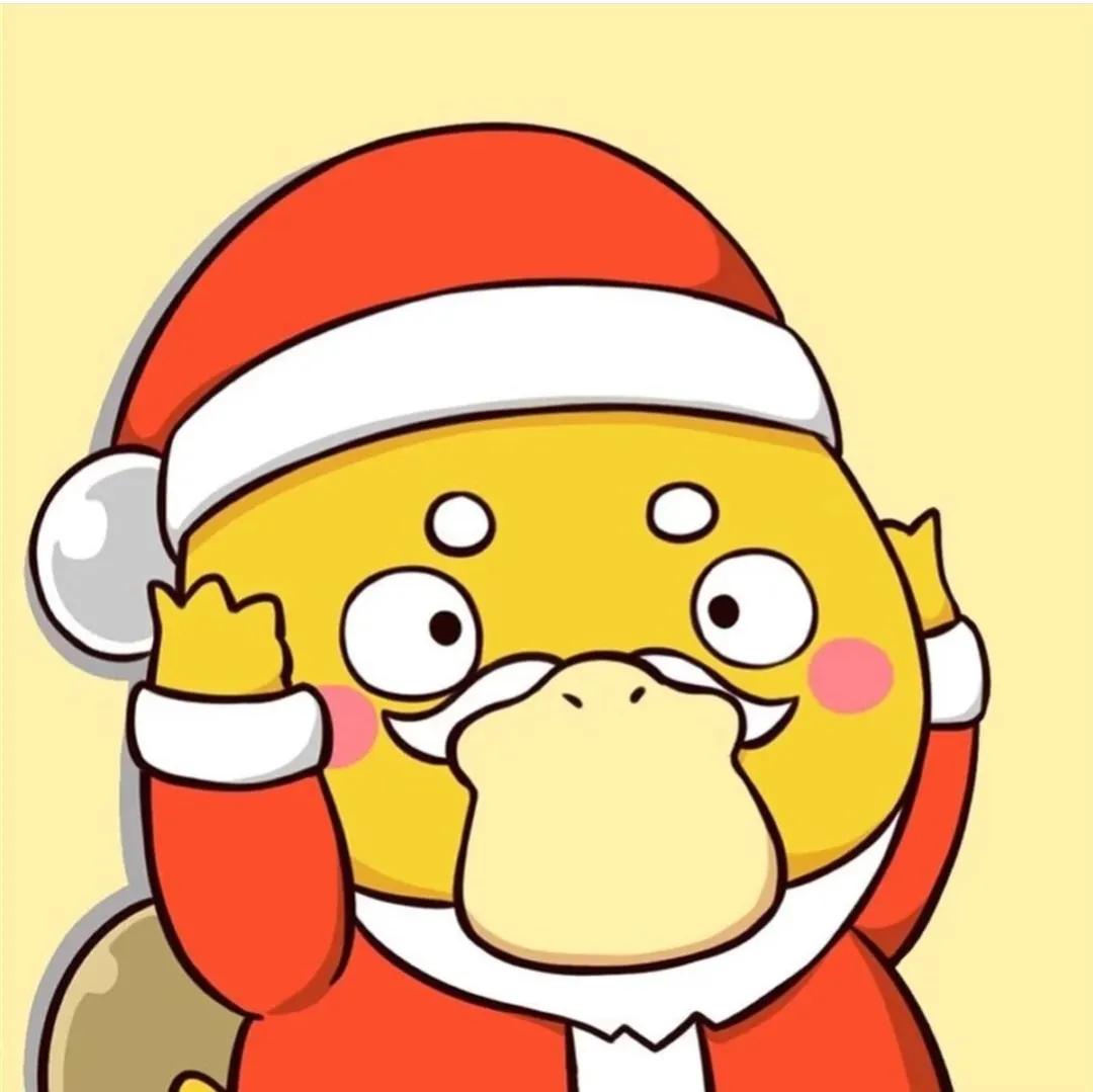 可达鸭最呆的头像,可达鸭多人头像