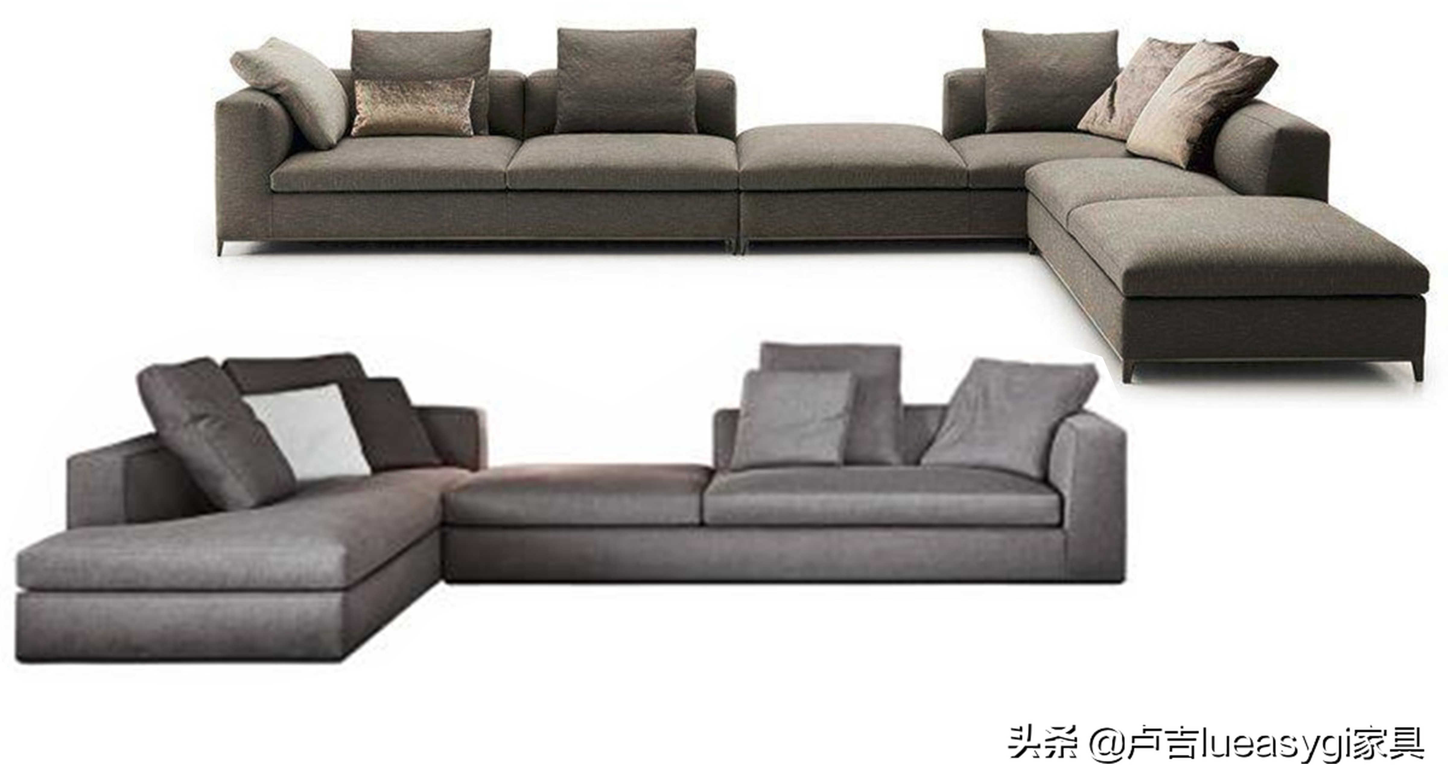 2021最火设计感轻奢沙发,高端意式极简风格沙发