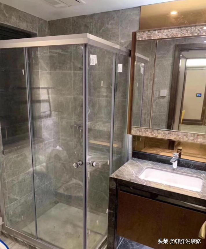 刚交钥匙的精装房,恒大的精装房小两室实际50多平米