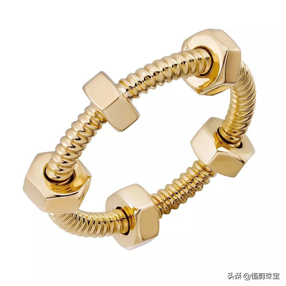 卡地亚螺丝手镯山寨,卡地亚手镯螺帽