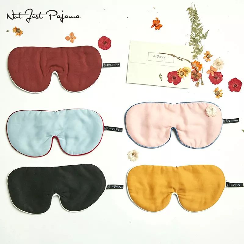 睡眠眼罩推荐真丝,眼罩遮光睡眠舒适真丝眼罩