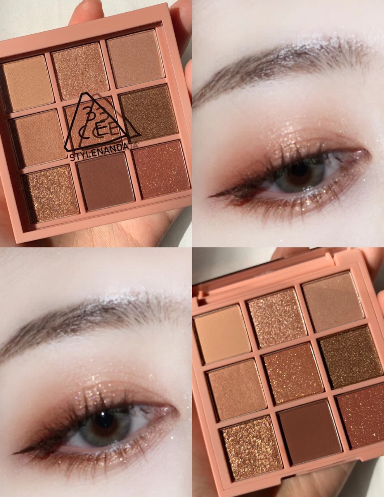 楚楚动人超闪眼妆,楚楚动人的妆容眼影盘