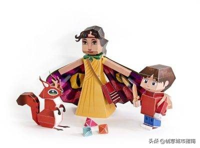 纸能干嘛？在她手上纸能变成活的