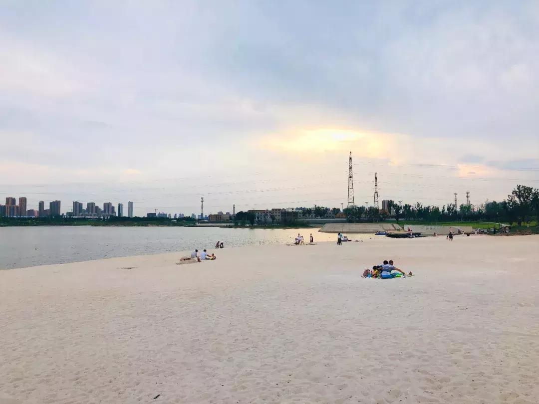 西安又添绝美海滩,西安网红打卡白沙滩