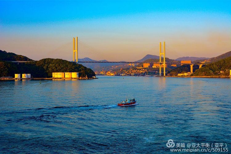 广岛长崎核爆后场景,日本长崎迷人夜景