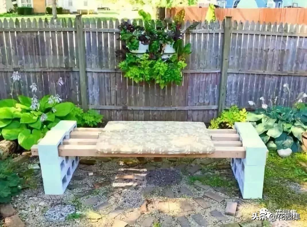 水泥砖的庭院太惊艳了,庭院小型水泥砖