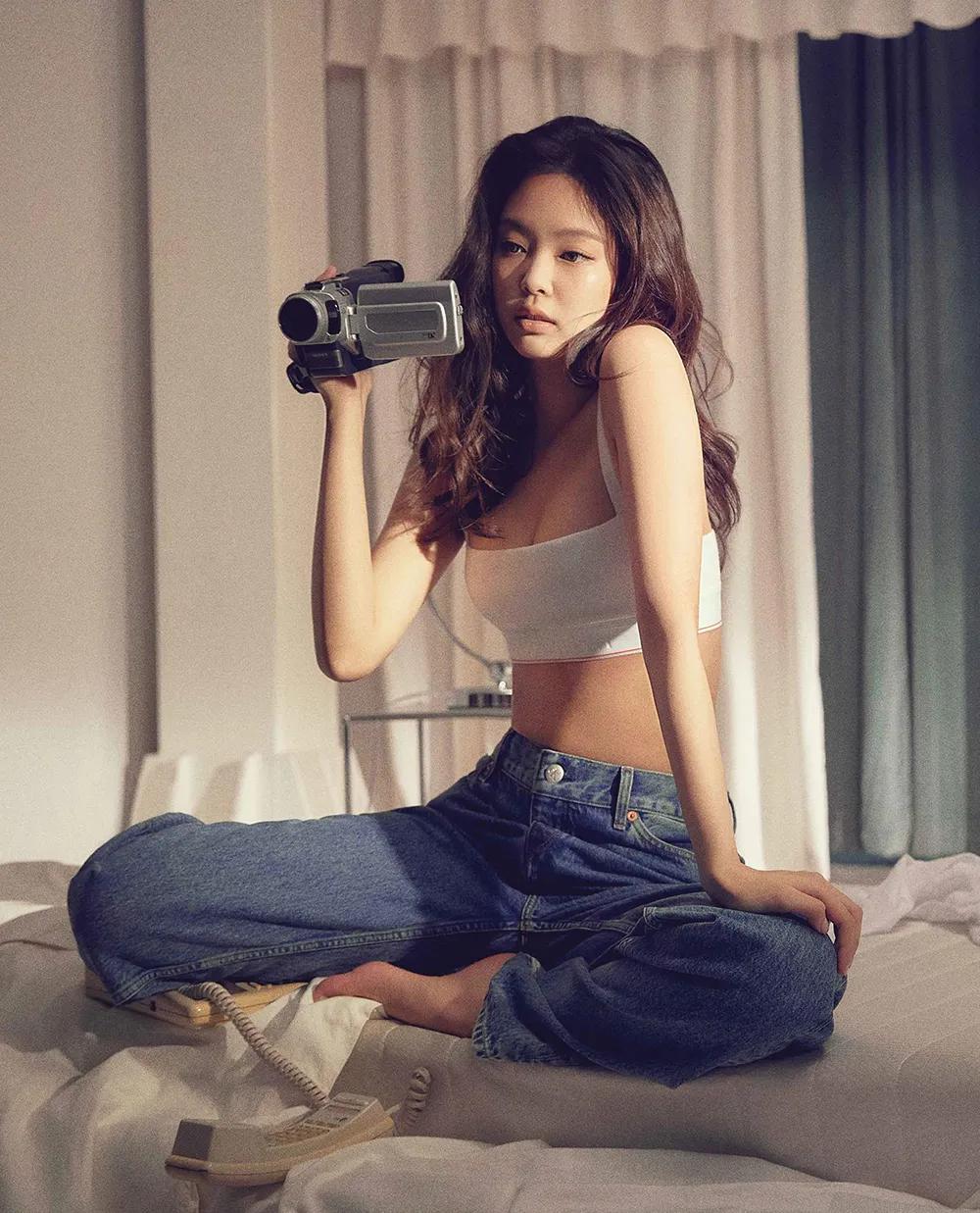 明星同款发型女赵露思披半头发,中长发细软赵露思发型