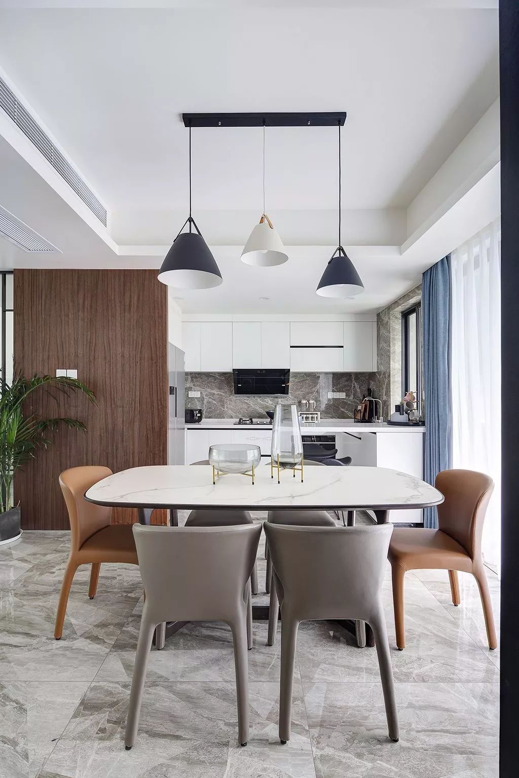 现代简约大理石餐桌台面推荐,石材台面餐桌