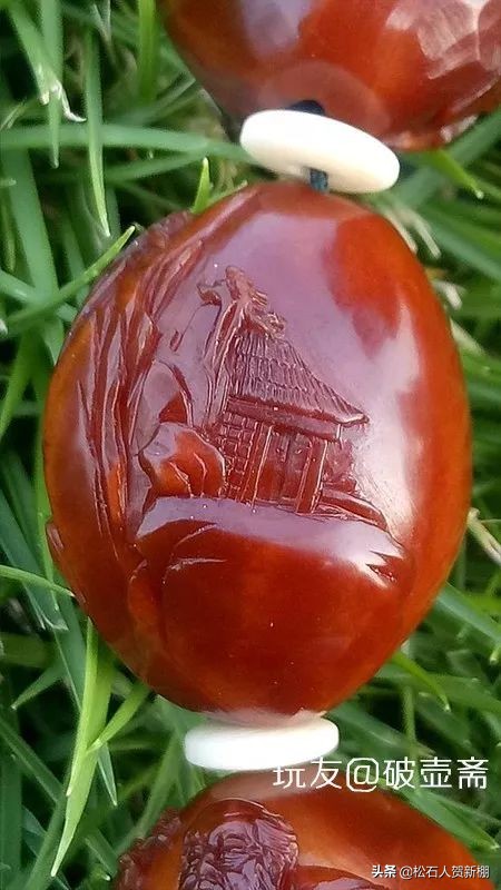 最容易盘出包浆的手串,盘玩包浆后变黑的文玩