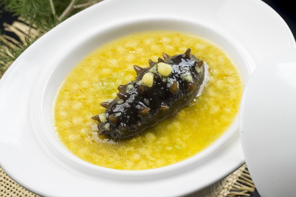 天凉了喝点小米粥,咸香好喝的家庭版海参小米粥