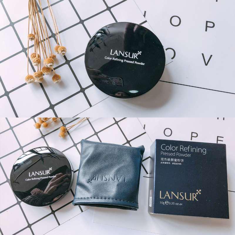 兰瑟四色蜜粉定妆粉,兰瑟炫色蜜粉粉饼