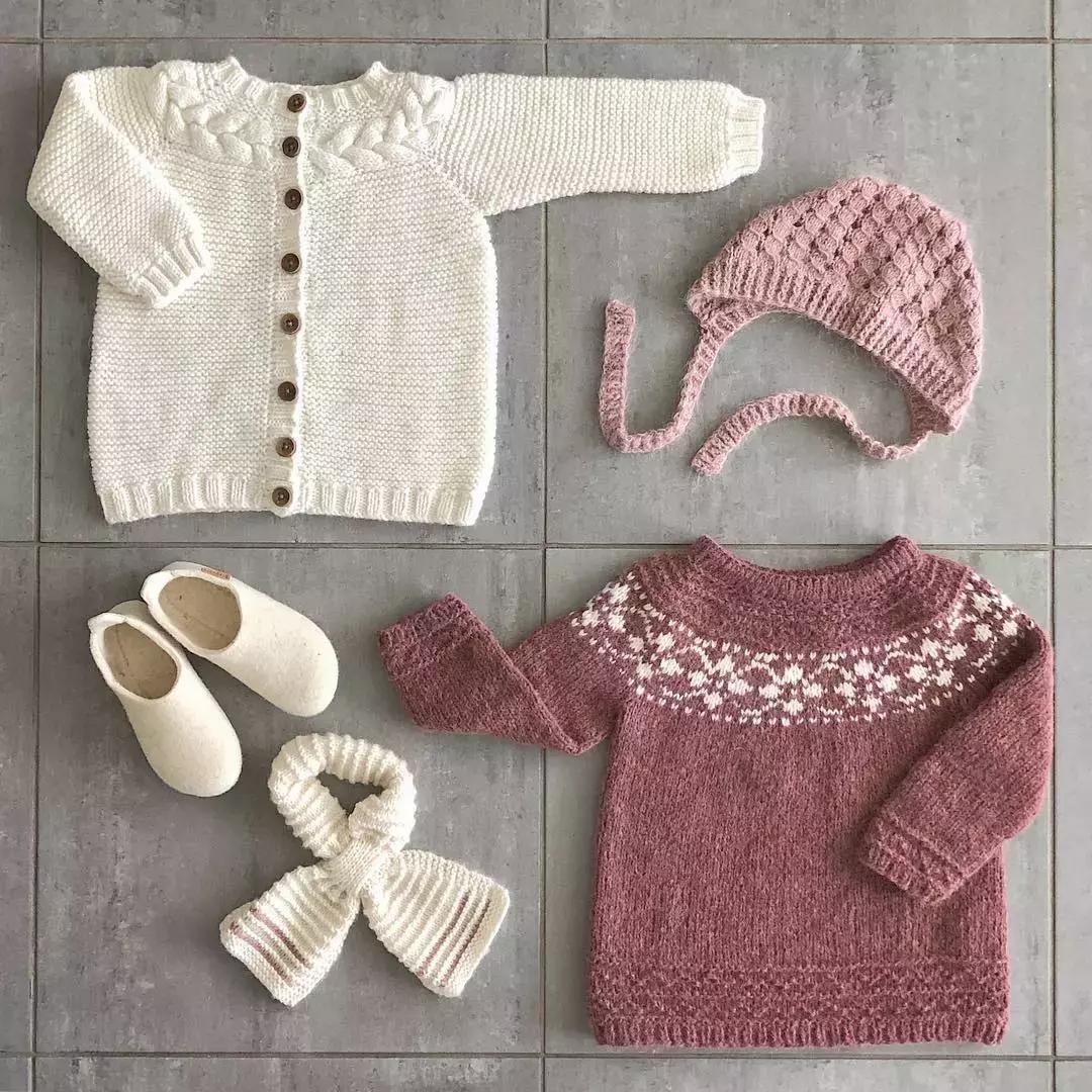 宝宝衣服编织教程0-1岁简单,编织宝宝卡通衣服