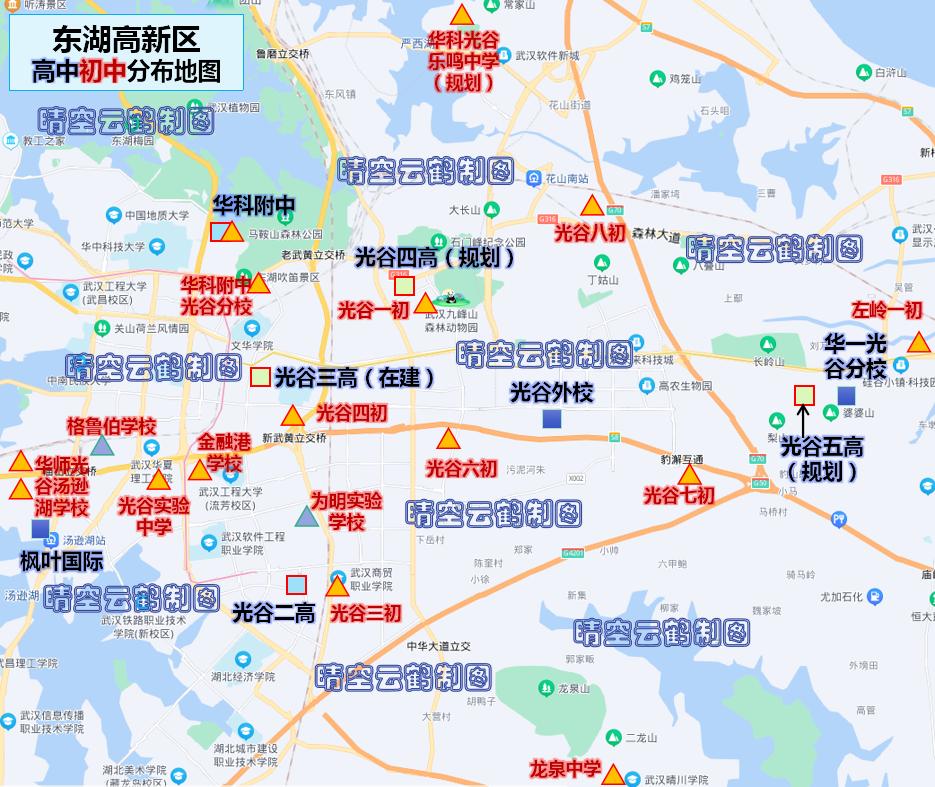 光谷乐鸣中小学学区,光谷东湖高新区有学区吗