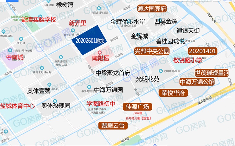 盐城南附医二期最新规划,盐城市区南附医二期位置