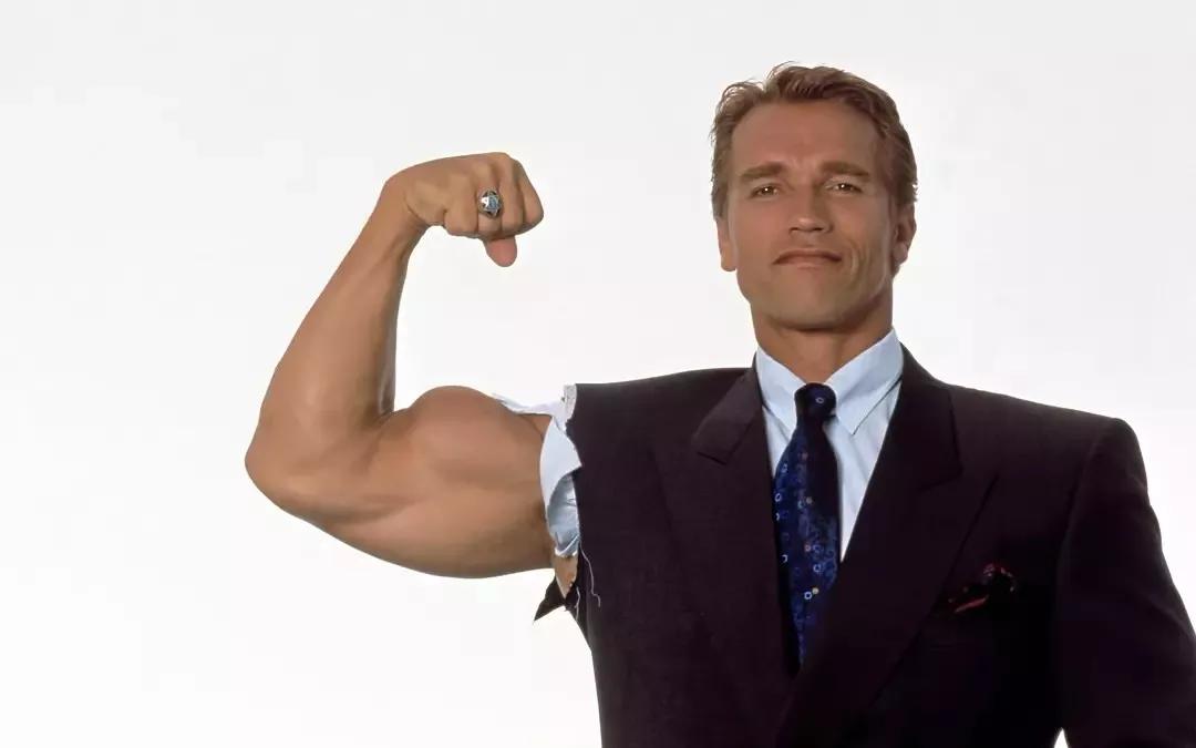 美国巨石强森肌肉图片,巨石强森终结者