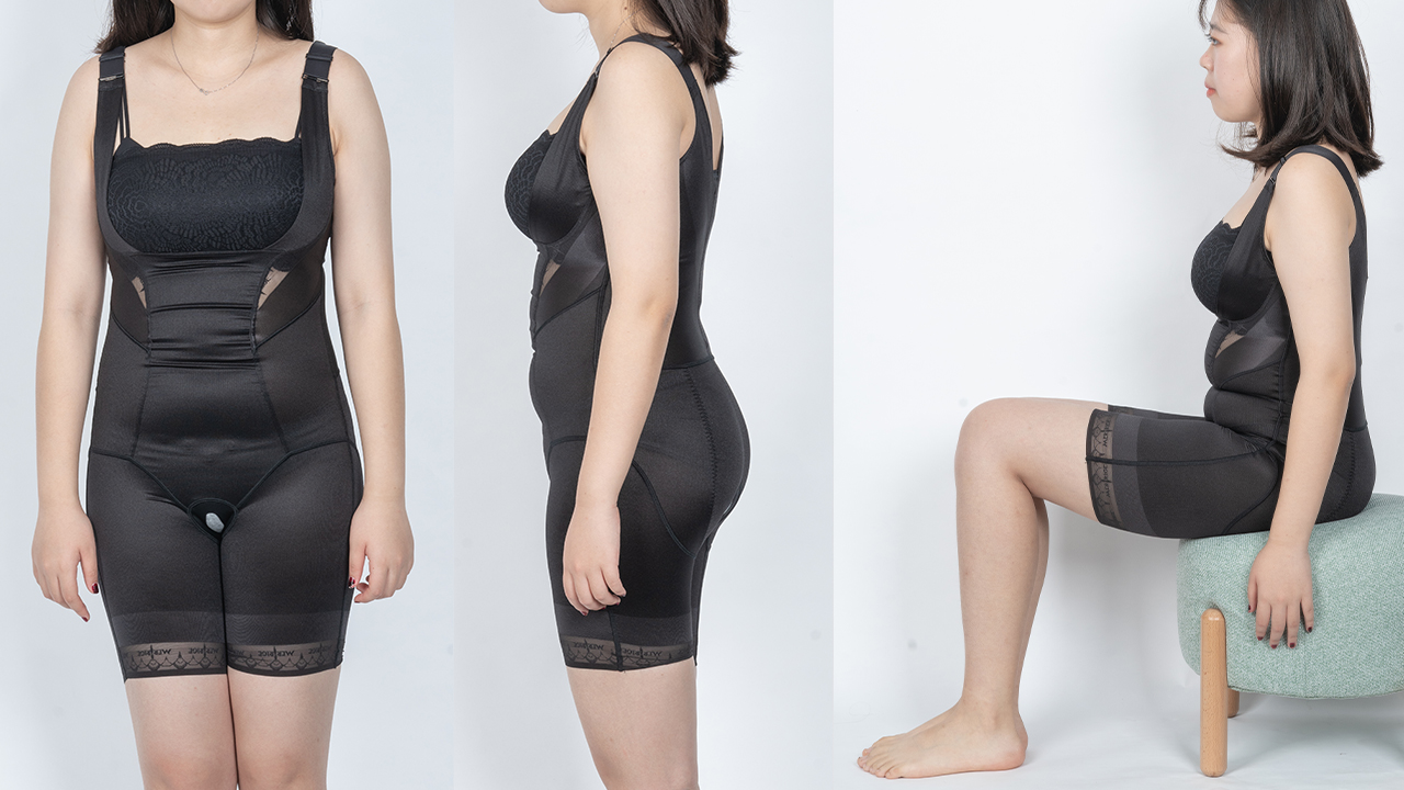 体操服测评,塑身衣收腹提臀瘦身减肥体操