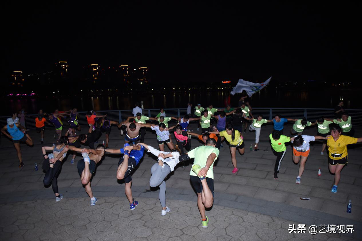 首期浙马训练营携手甬马，穿越历史，夜跑三江口
