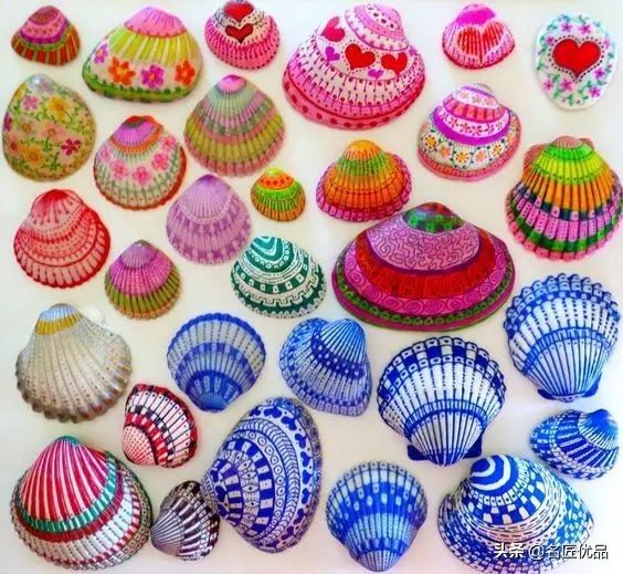 100种贝壳玩法图解,幼儿体智能贝壳的玩法