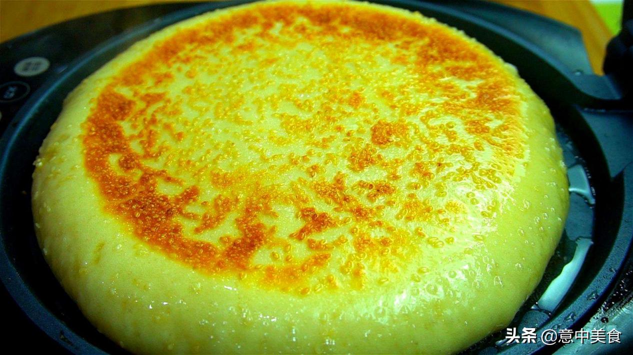 焦香千层饼油炸,发面饼北方