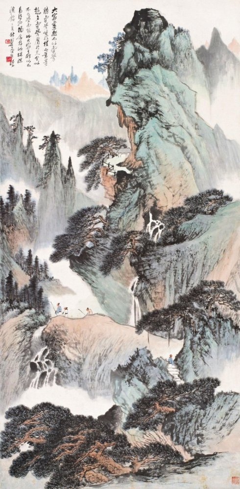 郑午昌花鸟,丝鬓散人郑午昌百幅绘画作品赏析