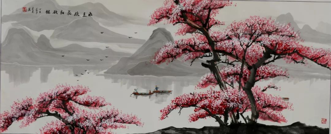 花鸟的作品欣赏,中式花鸟作品欣赏